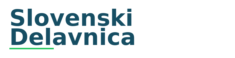 Slovenski Delavnica logo
